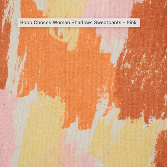 Bobo Choses Shadows Sweats Pink - Picture 7 of 7